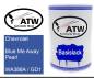 Preview: Chevrolet, Blue Me Away Pearl, WA388A / GD1: 500ml Lackdose, von ATW Autoteile West.